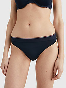 blue signature tape briefs for women tommy hilfiger