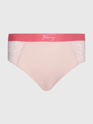 COSMETIC PEACH Signature Waistband Lace Briefs for women TOMMY JEANS