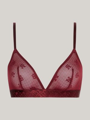 Lace Triangle Bra Purple Calvin Klein Underwear - Women