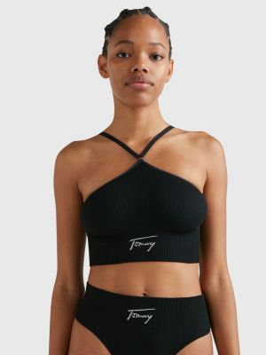 Tommy halter on sale crop top