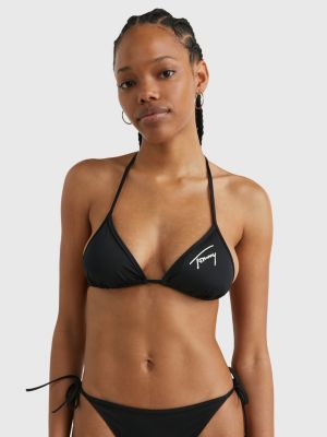 Parte superior de bikini Signature logo | NEGRO | Tommy Hilfiger