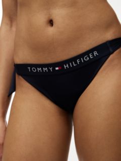 Original Cheeky Side Tie Bikini Bottoms — Blue 3
