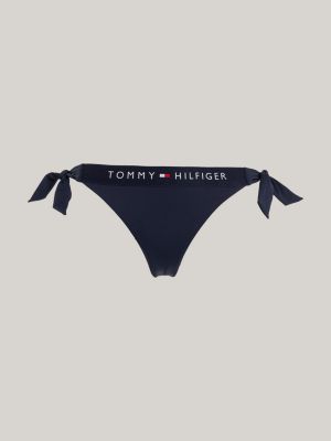 Tommy Hilfiger Women's CHEEKY STRING SIDE TIE Bikini, Eccentric