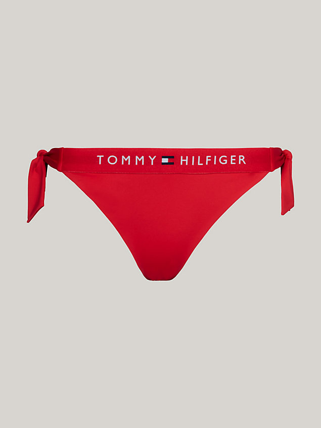 red original gingham cheeky bikini bottoms for women tommy hilfiger