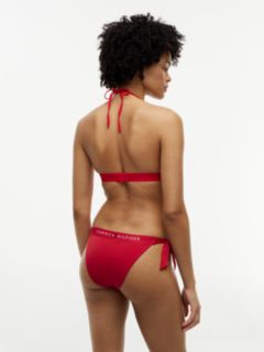Original Cheeky Side Tie Bikini Bottoms — Red 5