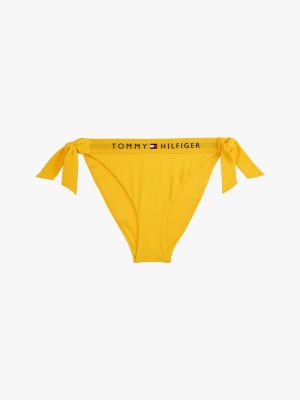 yellow original cheeky side tie bikini bottoms for women tommy hilfiger