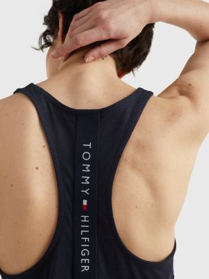 Original Cover Up Tank Top Blue Tommy Hilfiger