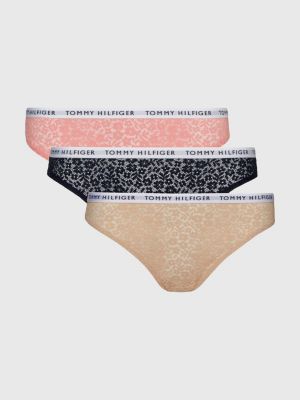 Verfijning Redelijk Bezit Set van 3 kanten slips met logotaille | MEERDERE KLEUREN | Tommy Hilfiger