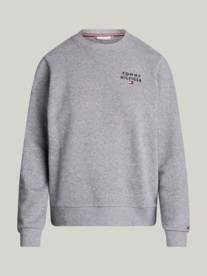 TH Original Logo Lounge Sweatshirt | Grey | Tommy Hilfiger