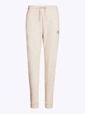 joggers lounge original beige da donne tommy hilfiger