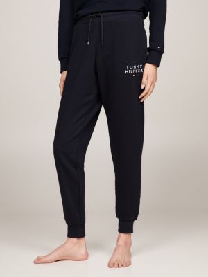 blau original lounge-jogginghose mit bündchen für damen - tommy hilfiger