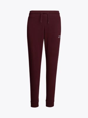 joggers lounge original rosso da donne tommy hilfiger