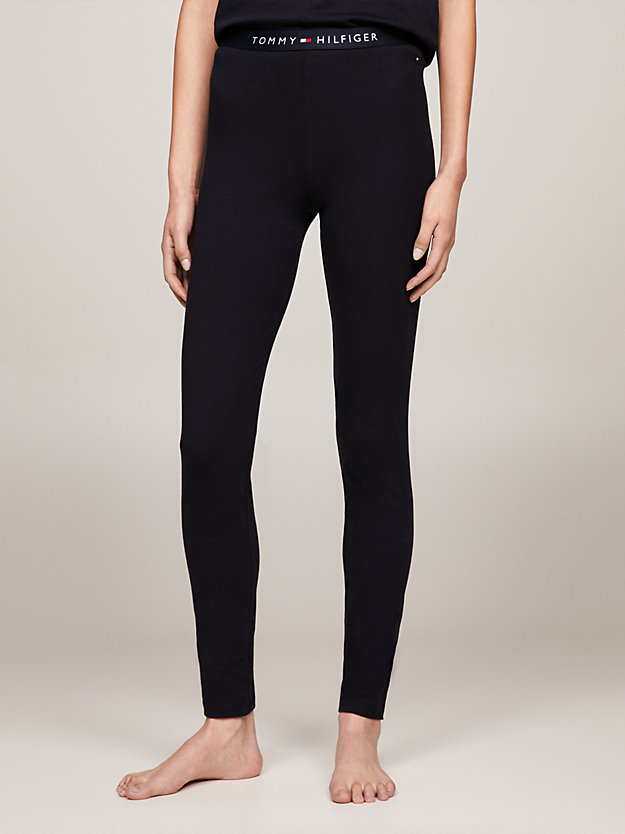 Stereotype nicotine notification Leggings lunghi con logo in vita | BLU | Tommy Hilfiger