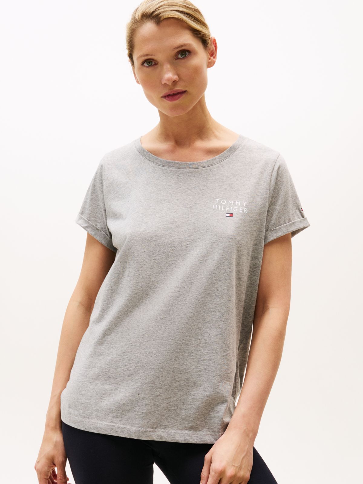 TH Original Logo Lounge T-Shirt — Grey