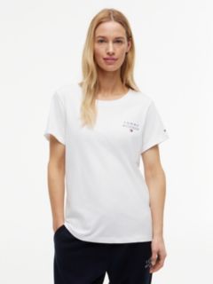 TH Original Logo Lounge T-Shirt — White 1