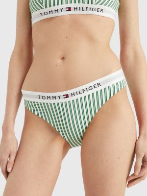 Buy Tommy Hilfiger White High Leg Cheeky Bikini Briefs from Next USA