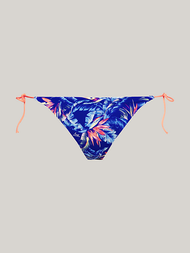 Side Tie Cheeky Fit Bikini Bottoms | BLUE | Tommy Hilfiger