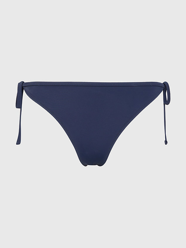 blue archive cheeky fit bikinibroekje met strikjes voor dames - tommy jeans
