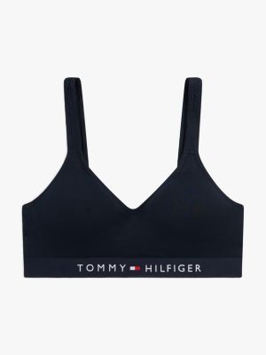 bralette th original imbottita blu da donne tommy hilfiger