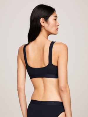 bralette lift original rembourrée bleu pour femmes tommy hilfiger