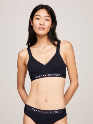 Tommy Hilfiger Women's Performance Sports Bra, Bold Scarlet, Small at   Women's Clothing store