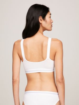 weiß original gepolstertes push-up-bralette für damen - tommy hilfiger