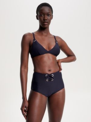 Bas de bikini à taille haute pour femmes