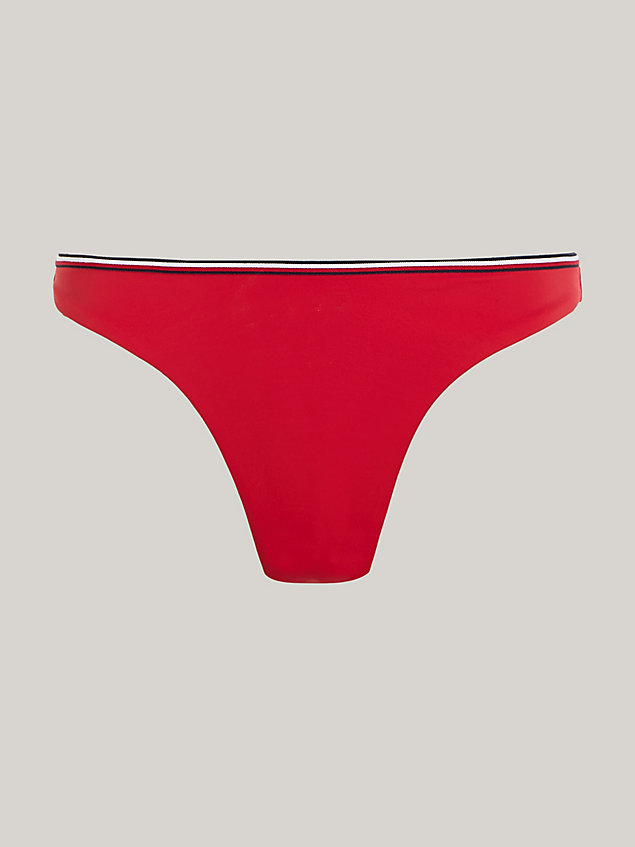 red global stripe cheeky fit bikini bottoms for women tommy hilfiger