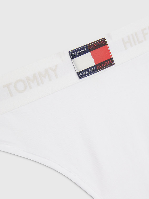 WHITE Tommy Hilfiger x Shawn Mendes Logo Waistband Briefs for women TOMMY HILFIGER
