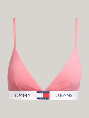 Tommy Hilfiger PADDED TRIANGLE Marine - Free delivery  Spartoo UK ! -  Underwear Triangle bras and Bralettes Women £ 27.19