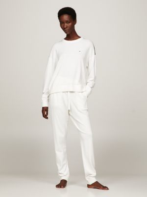 Tommy hilfiger Tapered Nyc Roundall Sweat Pants White