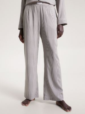 TH Established Woven Stripe | Black Bottoms Hilfiger Tommy | Pyjama