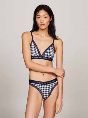 Tommy Hilfiger Sheer Bralette & Thong