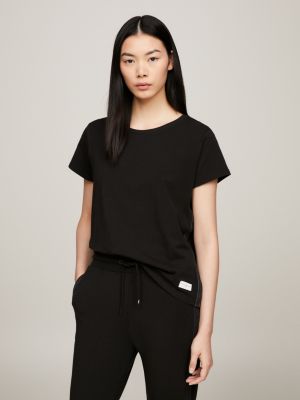 Black tommy store hilfiger shirt womens