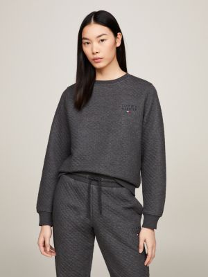 Tommy hilfiger discount loungewear tracksuit grey