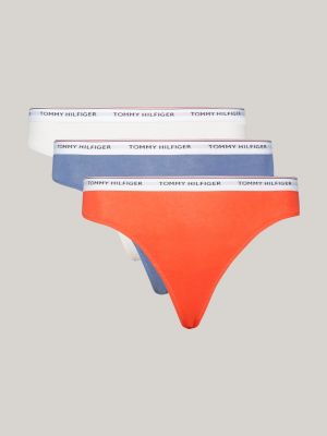 3-Pack Essentials Thongs Tommy Hilfiger Underwear, White