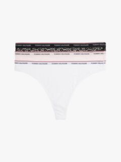 3-Pack Premium Essential Floral Lace Thongs — Black 1
