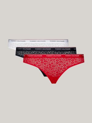 TOMMY HILFIGER Women's 2 Pack Bikini Underwear Panty Size L