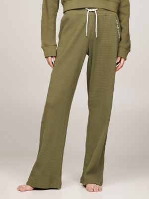 Hilfiger Monotype Waffle Lounge Joggers, Green