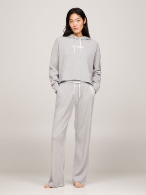 Womens tommy best sale hilfiger jogger set