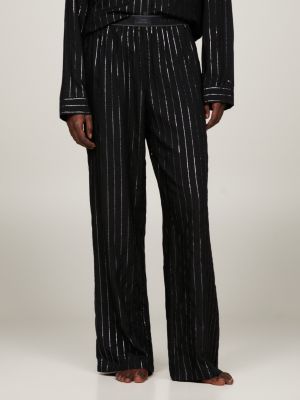 Woven Pinstripe Pyjama | Pink Bottoms Hilfiger Tommy 