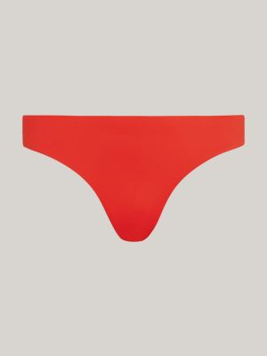 slip bikini heritage a brasiliana rosso da donne tommy jeans