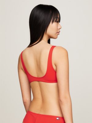 Red Scoop Bikini