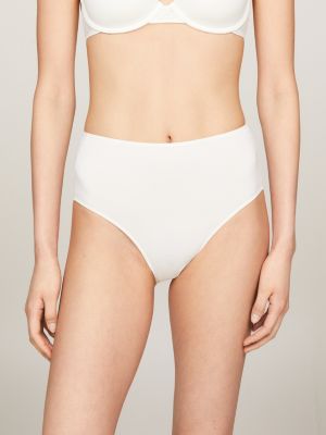 Tommy Hilfiger Women's Thong Thong White Size L 