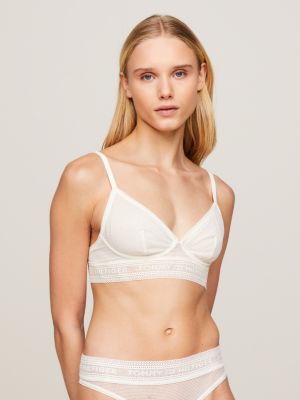 Sheer Sexy Underwired Black Tommy Hilfiger Bra, 32b, Black Bra, Sheer Bra 