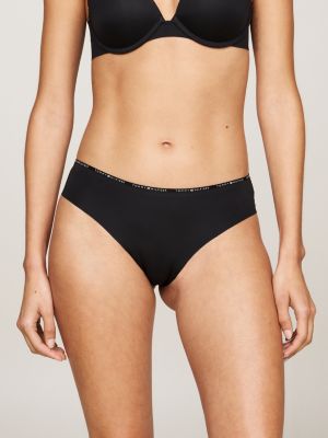 black tonal logo briefs for women tommy hilfiger