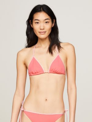 Tommy Hilfiger BANDEAU FIXED - Bikini top - desert sky/blue