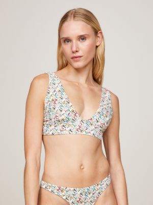 Tommy Hilfiger Haut de Bikini Femme Marine TH Tailles xs Coloris Multi