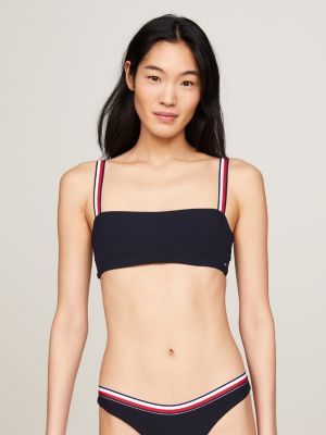 Купить Tommy Hilfiger BANDEAU Bikini top black БАНДО лиф бикини черный в  интернет-магазине Diskontshop.eu Германия всего за 10 586 руб. в