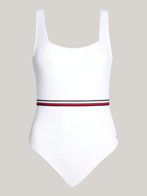 Tommy hilfiger outlet white swimsuit